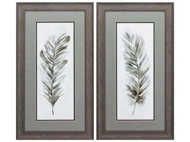 Paragon Florals Plume Neutral Wall Art Set of 2 PAD48297