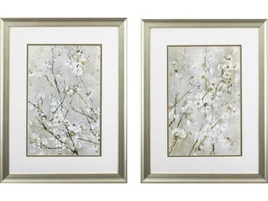 Paragon Florals Blossoms Wall Art Set of 2 PAD48309