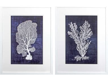 Paragon Waterside Sea Fan Wall Art Set of 2 PAD48322