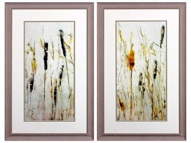 Paragon Landscapes Cattail & Reeds Wall Art Set of 2 PAD48351