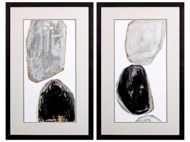 Paragon Abstract Stones Wall Art Set of 2 PAD48357