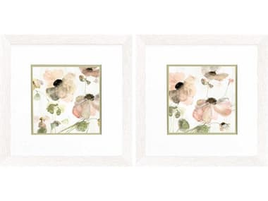 Paragon Florals Soft Spring Pop Wall Art Set of 2 PAD48379