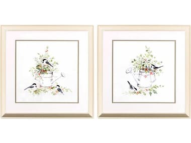 Paragon Florals Winter Garden Gather Wall Art Set of 2 PAD48383