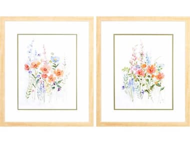 Paragon Florals Sweet Summer Picks Wall Art Set of 2 PAD48393