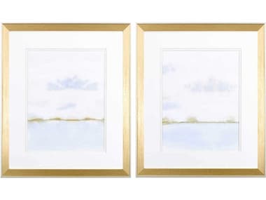 Paragon Abstract Placid Waters Wall Art Set of 2 PAD48397