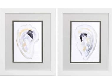 Paragon Waterside Oyster Shell Wall Art Set of 2 PAD48424