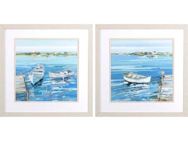 Paragon Waterside Serenity Row Wall Art Set of 2 PAD48439