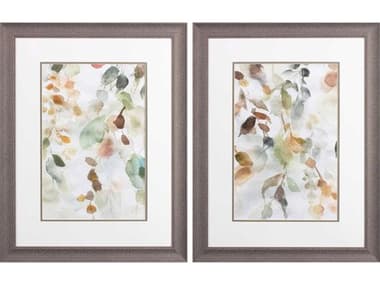 Paragon Florals Cascading Nature Wall Art Set of 2 PAD48446