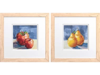 Paragon Culinary Apples Pears Wall Art Set of 2 PAD48470