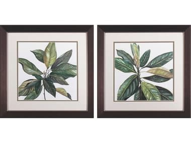 Paragon Florals Magnolia Leaves Wall Art Set of 2 PAD48474