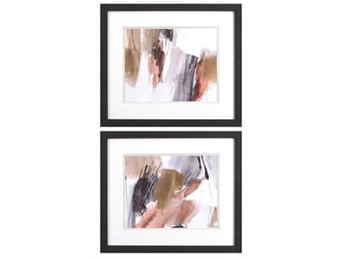 Paragon Abstract Antique Gold-A Wall Art Set of 2 PAD48482