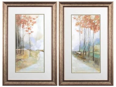 Paragon Landscapes Path Home Wall Art Set of 2 PAD48493