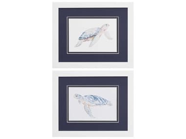 Paragon Waterside Sea Turtle Wall Art Set of 2 PAD48505