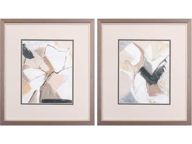 Paragon Abstract Marble Lines Wall Art Set of 2 PAD48509