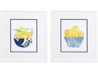 Paragon Culinary Bowl of Lemons Wall Art Set of 2 PAD48510