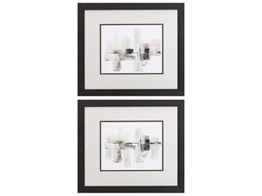 Paragon Abstract Urban Oasis Wall Art Set of 2 PAD48511