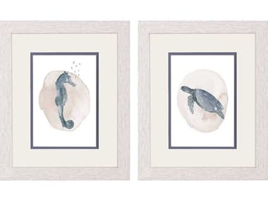 Paragon Animals Seaside-II Wall Art Set of 2 PAD48569