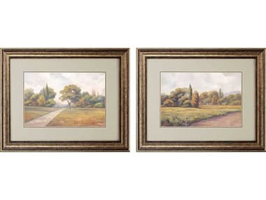 Paragon Landscapes Beginning of Fall Wall Art Set of 2 PAD48608