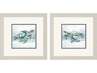 Paragon Animals Swim Lessons Wall Art Set of 2 PAD48621