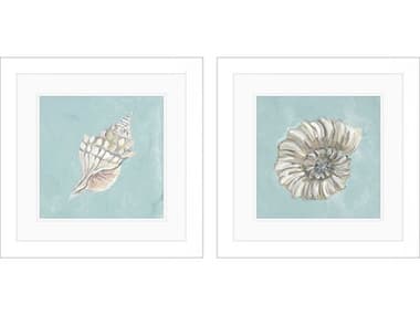 Paragon Waterside Seashell-A Wall Art Set of 2 PAD48627