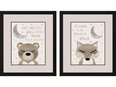 Paragon Animals Goodnight Wall Art Set of 2 PAD48635