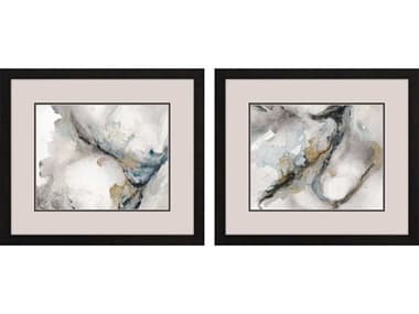 Paragon Abstract Meandering Wall Art Set of 2 PAD48636