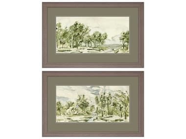 Paragon Landscapes Forest Path Wall Art Set of 2 PAD48645