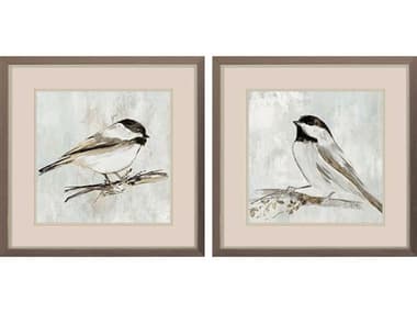 Paragon Feathered Melody Wall Art Set of 2 PAD48669