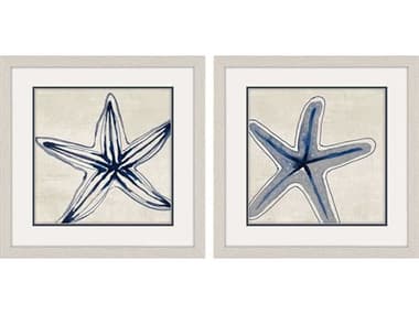 Paragon Shades of Starfish Wall Art Set of 2 PAD48670