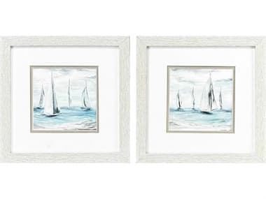 Paragon Waterside Soft Summer Wind Wall Art Set of 2 PAD48683