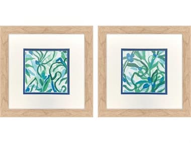 Paragon Florals Jungle Melody-I Wall Art Set of 2 PAD48687