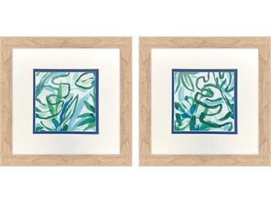 Paragon Florals Jungle Melody-II Wall Art Set of 2 PAD48688