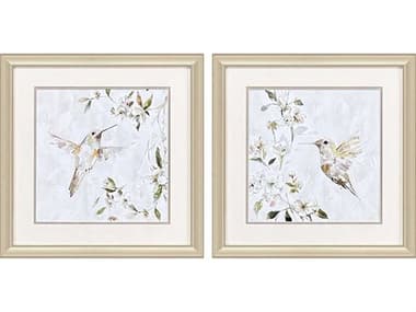 Paragon Animals Hummingbird Song Wall Art Set of 2 PAD48702