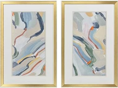 Paragon Abstract Pour Monsieur Wall Art Set of 2 PAD48717