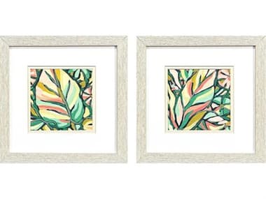 Paragon Florals Candy Tropicals-II Wall Art Set of 2 PAD48735