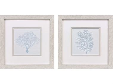 Paragon Waterside Soft Coral Wall Art Set of 2 PAD48739