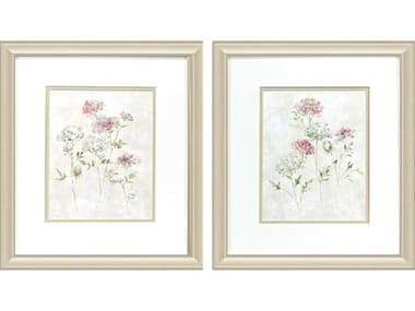 Paragon Florals Soft Lace Wall Art Set of 2 PAD48748