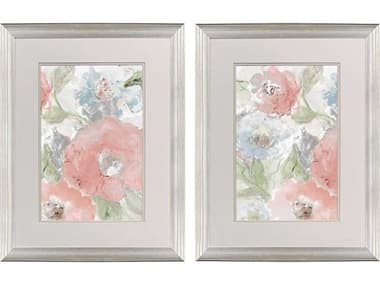 Paragon Florals Spring in Provence Wall Art Set of 2 PAD48757