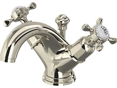 Perrin and Rowe Edwardian Polished Nickel Two Handle Lavatory Faucet PARU3626XPN2