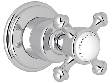 Perrin and Rowe Georgian Era Polished Chrome Trim For Volume Control and Diverter PARU3775XAPCTO