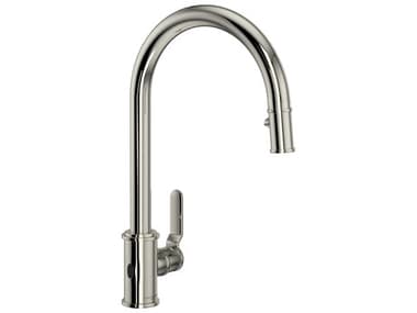 Perrin and Rowe Armstrong Polished Nickel Pull-Down Touchless Kitchen Faucet PARU4534HTPN2