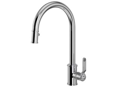 Perrin and Rowe Armstrong Polished Chrome Pull-Down Kitchen Faucet with C-Spout PARU4544HTAPC2