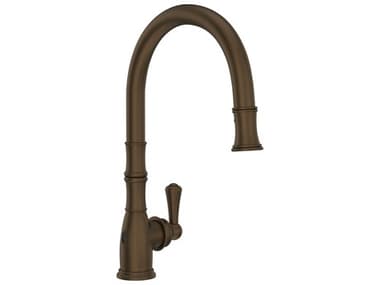 Perrin and Rowe Georgian Era English Bronze Pull-Down Touchless Kitchen Faucet PARU4734EB2