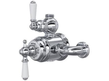 Perrin and Rowe Edwardian Polished Chrome Thermostatic Mixer PARU5550LAPC