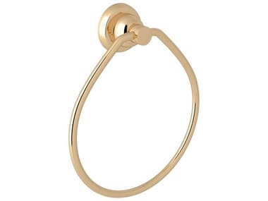 Perrin and Rowe Holborn English Gold Towel Ring PARU6434EG