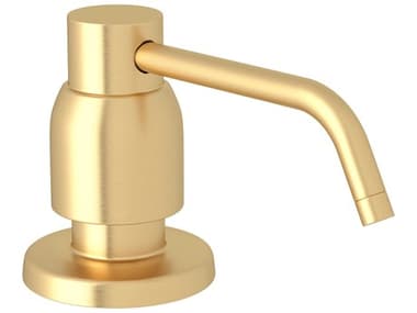 Perrin and Rowe Holborn Satin English Gold Soap Dispenser PARU6495SEG