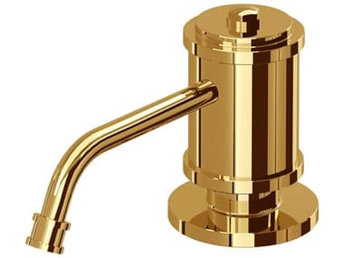 Perrin and Rowe Armstrong Unlacquered Brass Soap Dispenser PARU6595ULB