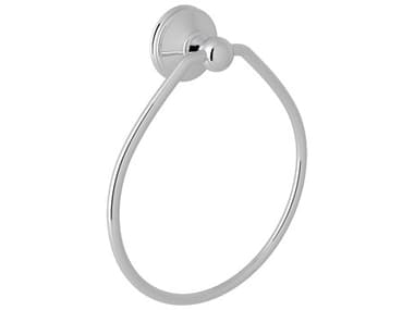 Perrin and Rowe Georgian Era Polished Chrome Towel Ring PARU6634APC