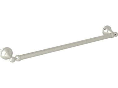 Perrin and Rowe Georgian Era Polished Nickel Towel Bar PARU6640PN