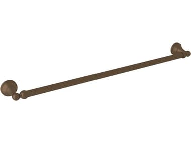 Perrin and Rowe Georgian Era English Bronze Towel Bar PARU6641EB